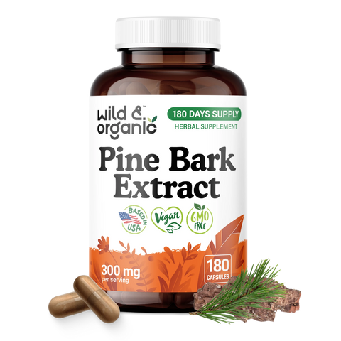 Pine Bark Extract Capsules - 180 Count
