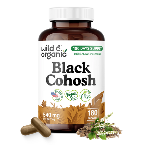 Black Cohosh Capsules - 180 Count