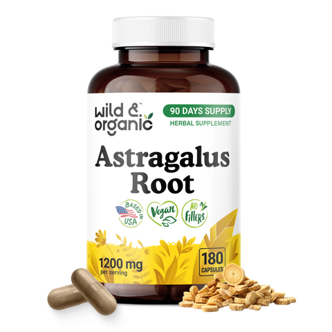 Astragalus Root Capsules - 180 Count