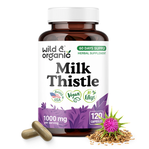 Milk Thistle Capsules - 120 Count