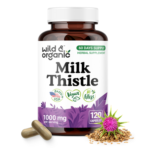 Milk Thistle Capsules - 120 Count