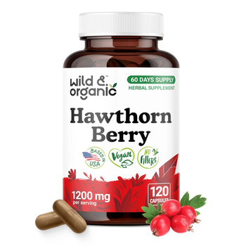 Hawthorn Berry Capsules - 120 Count