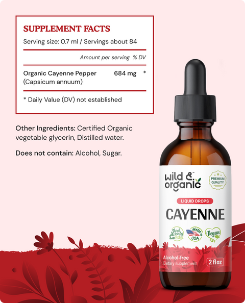 Cayenne Tincture - 2 fl.oz. Bottle