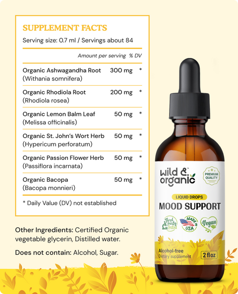 Mood Support Tincture - 2 fl.oz. Bottle