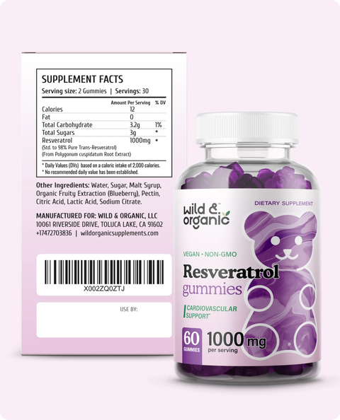 Resveratrol chews supplement facts