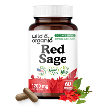 Red Sage Capsules - 60 Count
