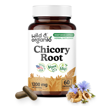 Chicory Root Capsules - 60 Count