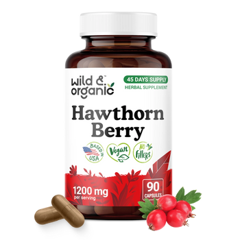 Hawthorn Berry Capsules - 90 Count