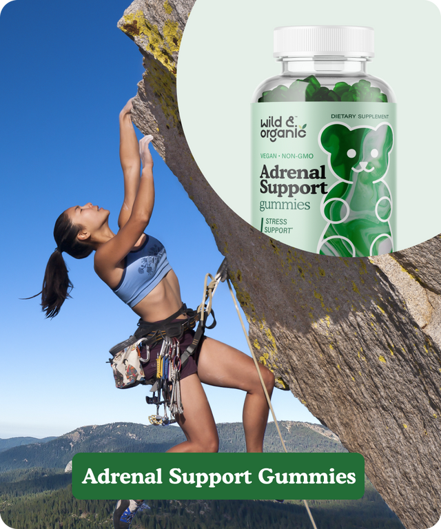 Herbal Adrenal & Cortisol Support Supplements | Wild & Organic