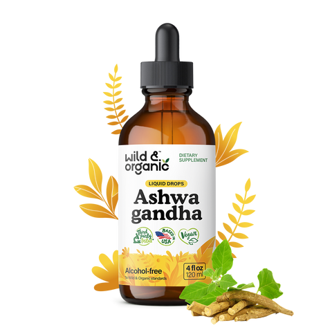 Ashwagandha Tincture - 4 fl.oz. Bottle