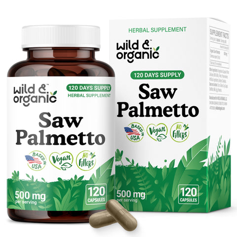 Saw Palmetto Capsules - 120 Count