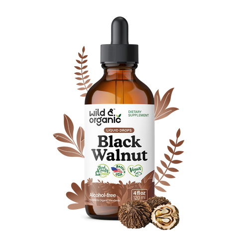 Black Walnut Tincture - 4 fl.oz. Bottle