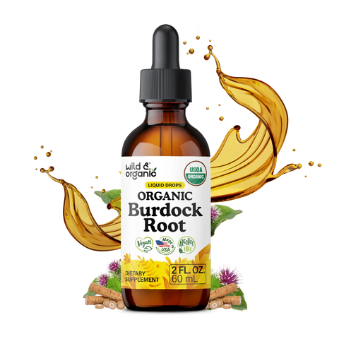 Organic Burdock Root Tincture - 2 fl. oz.