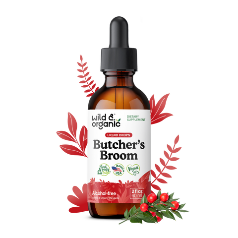 Butcher's Broom Tincture - 2 fl.oz. Bottle