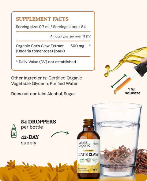 Cat'S Claw Extract supplement facts