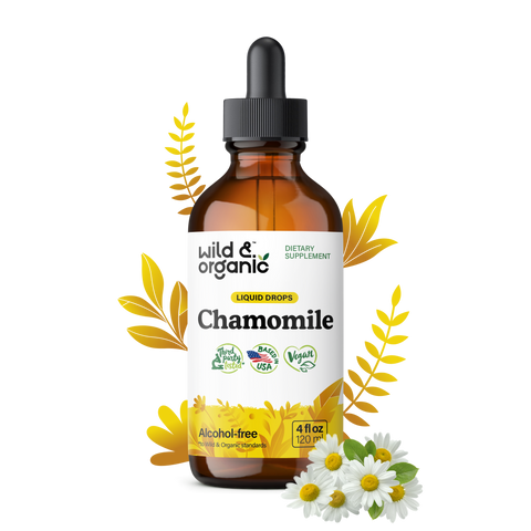 Chamomile Tincture - 4 fl.oz. Bottle