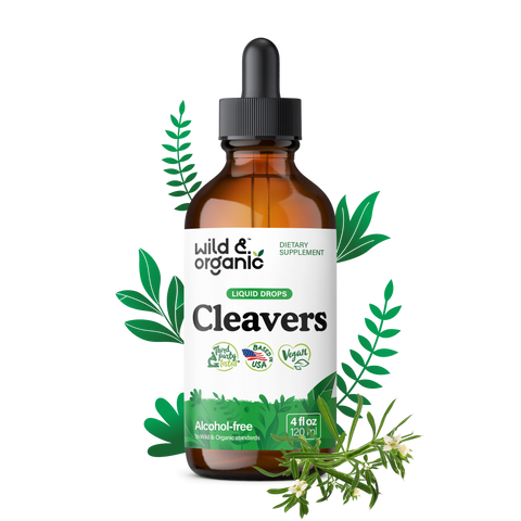 Cleavers Tincture - 4 fl.oz. Bottle