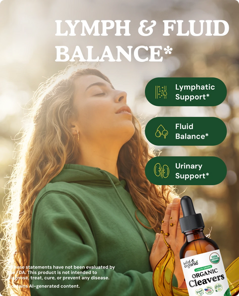 Organic Cleavers Liquid Drops - 2 fl. oz.