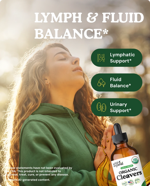 Organic Cleavers Liquid Drops - 4 fl. oz.
