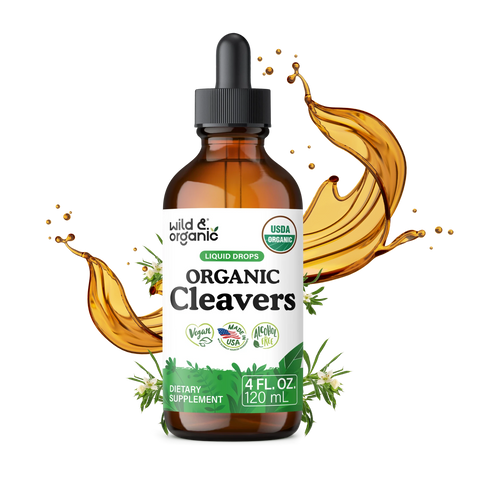 Organic Cleavers Liquid Drops - 4 fl. oz.