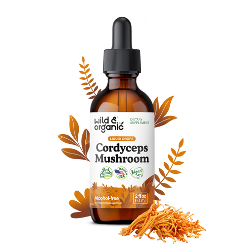 Cordyceps Mushroom Tincture - 2 fl.oz. Bottle