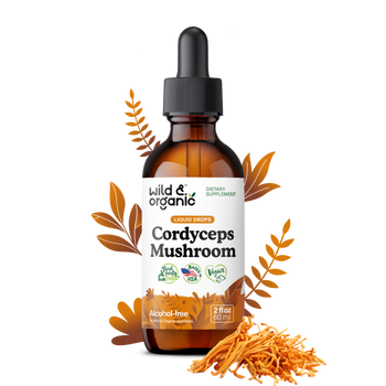 Cordyceps Mushroom Tincture - 2 fl.oz. Bottle