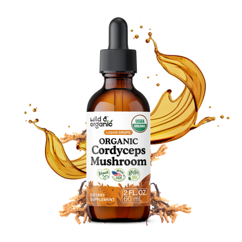 Organic Cordyceps Mushroom Liquid Drops - 2 fl. oz.
