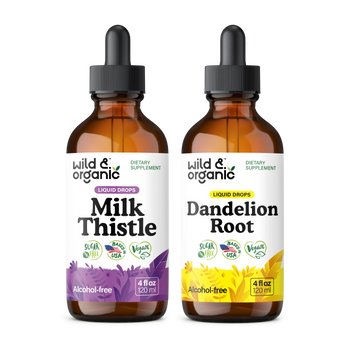 Milk Thistle & Dandelion Root bundle