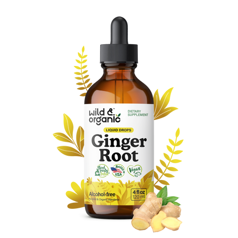 Ginger Root Tincture - 4 fl.oz. Bottle