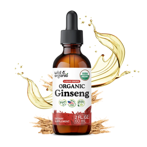 Organic Korean Red Ginseng Tincture - 2 fl. oz.