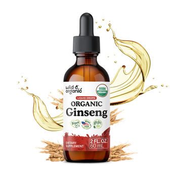 Organic Korean Red Ginseng Tincture - 2 fl. oz.