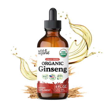 Organic Korean Red Ginseng Tincture - 4 fl. oz.