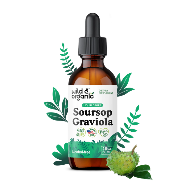 Buy Graviola Tincture - 2 fl.oz. Bottle | Wild & Organic