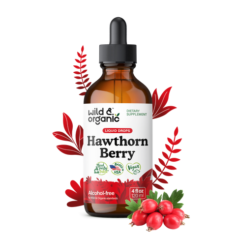 Hawthorn Berry Tincture - 4 fl.oz. Bottle