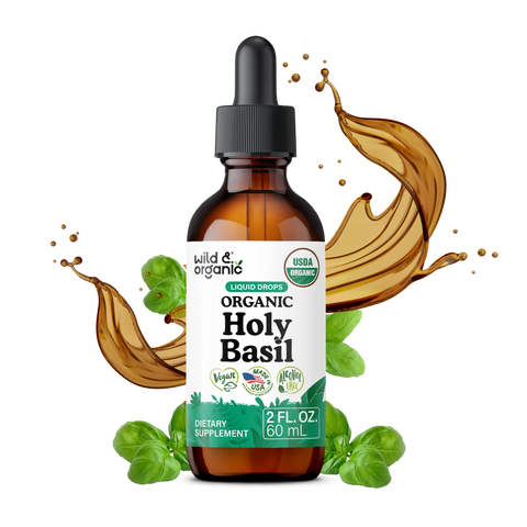 Organic Holy Basil Tincture - 2 fl. oz.