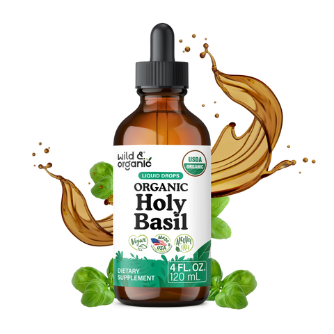 Organic Holy Basil Tincture - 4 fl. oz.