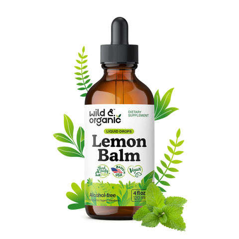 Lemon Balm Tincture - 4 fl.oz. Bottle