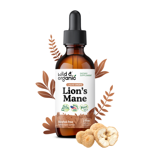 Lion's Mane Tincture - 2 fl.oz. Bottle