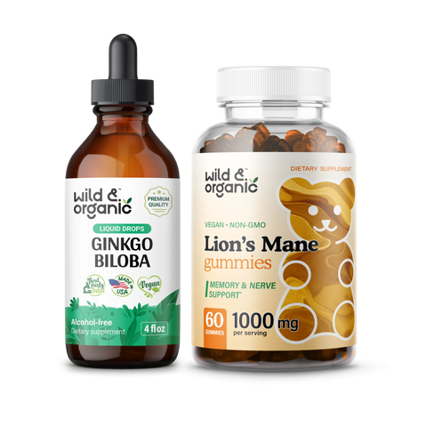 Ginkgo Biloba & Lion's Mane bundle