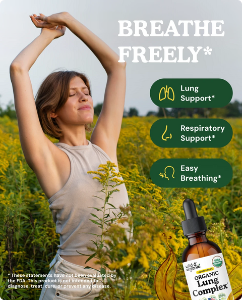 Organic Lung Complex Tincture - 2 fl. oz.