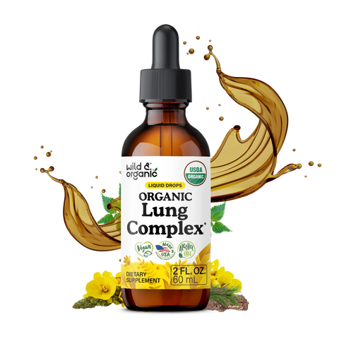 Organic Lung Complex Tincture - 2 fl. oz.