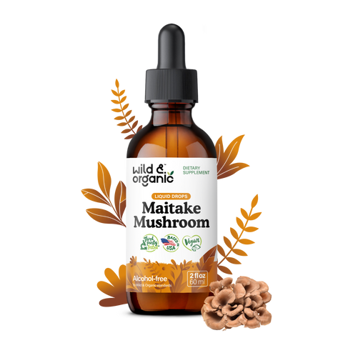 Maitake Mushroom Tincture - 2 fl.oz. Bottle