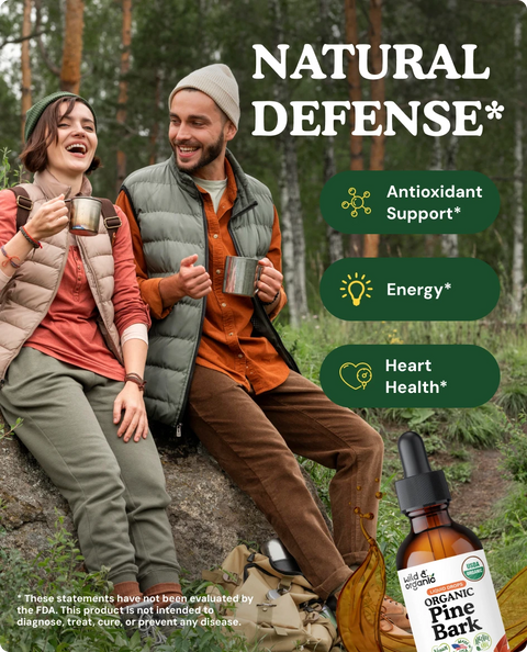 Organic Pine Bark Extract Tincture - 2 fl. oz.