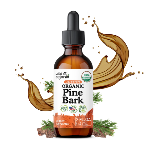 Organic Pine Bark Extract Tincture - 2 fl. oz.