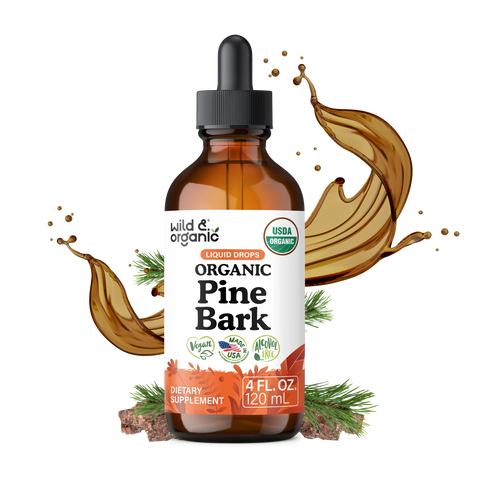 Organic Pine Bark Extract Tincture - 4 fl. oz.