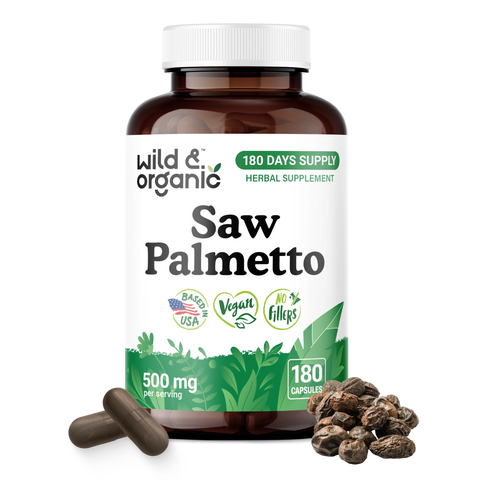 Saw Palmetto Capsules - 180 Count