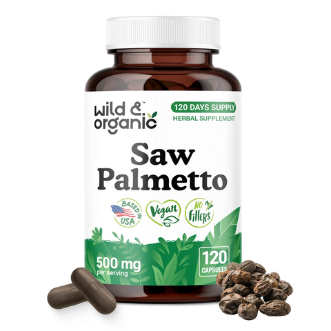 Saw Palmetto Capsules - 120 Count