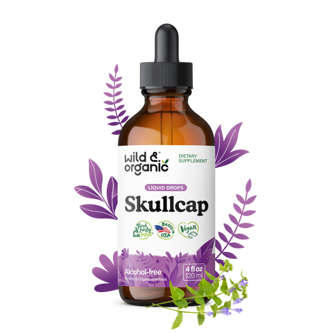 Skullcap Tincture - 4 fl.oz. Bottle