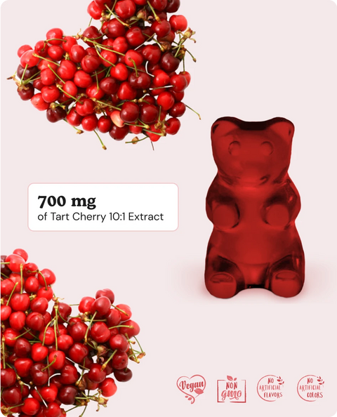 Tart Cherry Gummies formula 