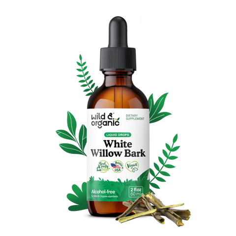 White Willow Bark Tincture - 2 fl.oz. Bottle